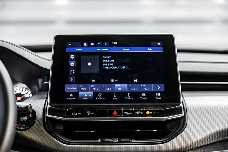 Jeep JEEP COMPASS T270 LONGITUDE TOP 2024 CINZA MOONSTONE 2024 — foto 9